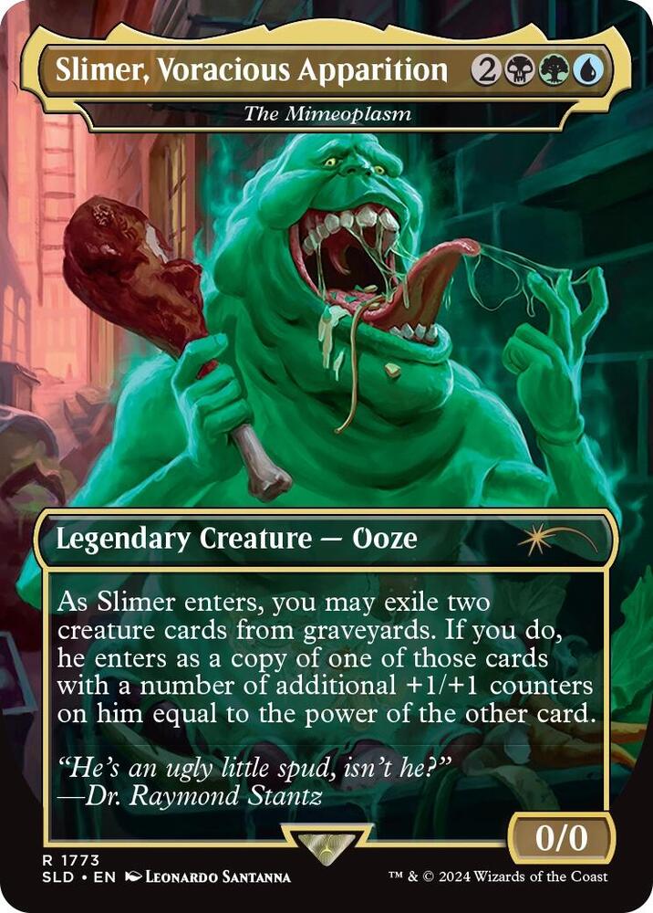 Slimer, Voracious Apparition - The Mimeoplasm [Secret Lair Drop Series] 1773