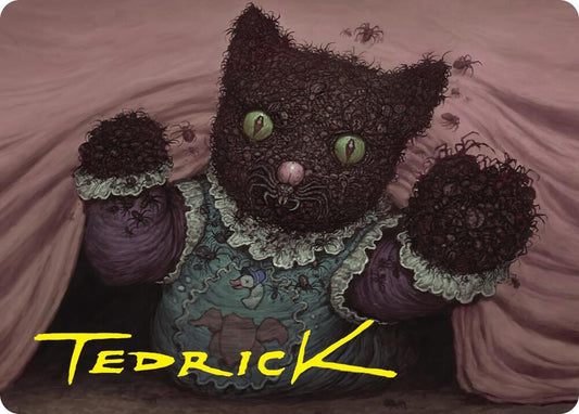 Twitching Doll Art Card (Gold-Stamped Signature) [Art Series: Duskmourn: House of Horror] 48