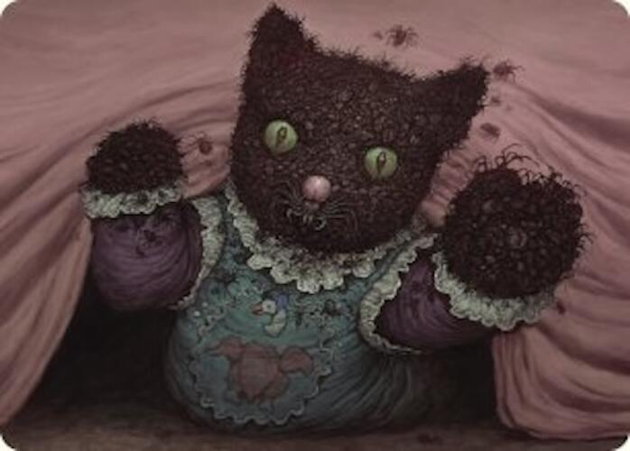 Twitching Doll Art Card [Art Series: Duskmourn: House of Horror] 48