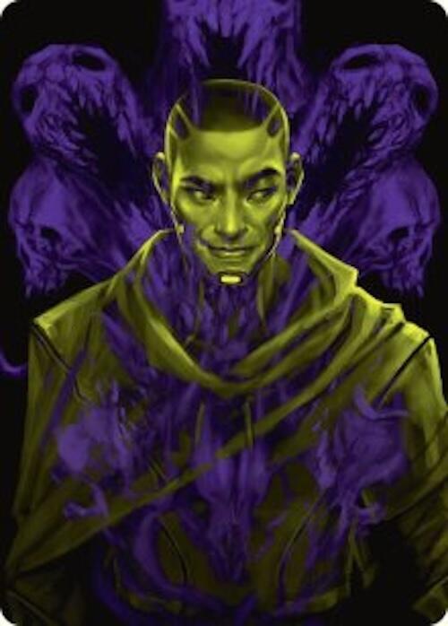 Kaito, Bane of Nightmares Art Card [Art Series: Duskmourn: House of Horror] 42