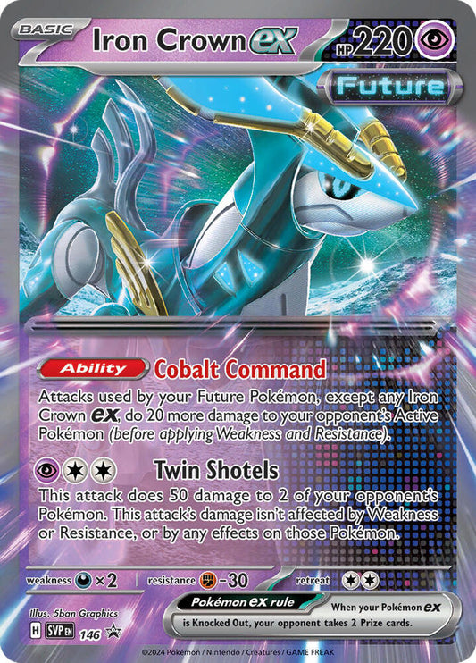 Iron Crown ex - 146 [SV: Scarlet & Violet Promo Cards] 146