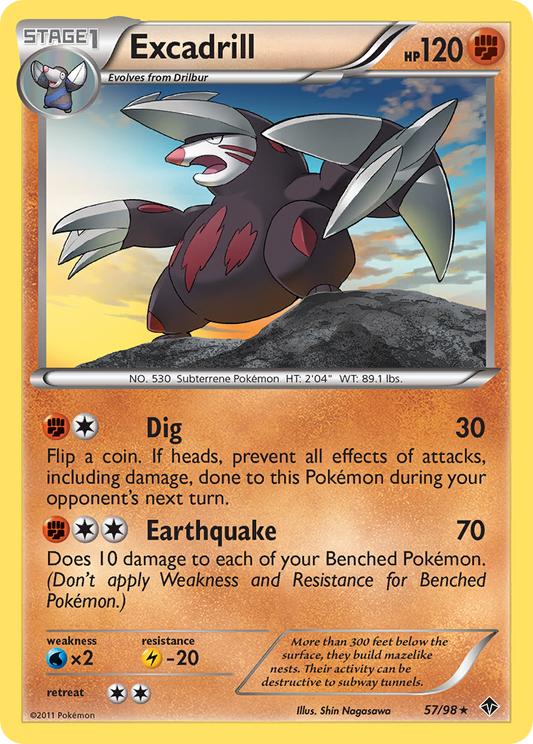 Excadrill - 57/98 Emerging Powers