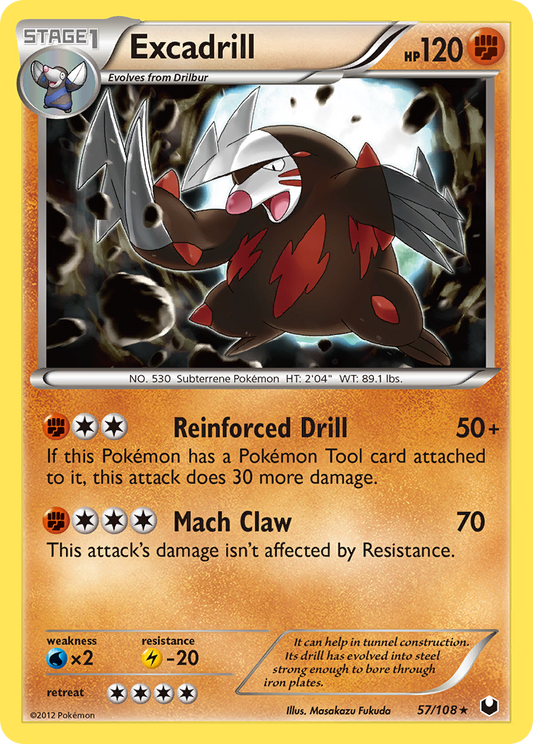 Excadrill - 57/108 Dark Explorers