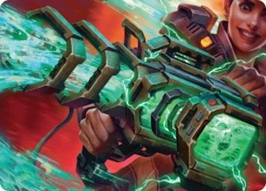 Ghost Vacuum Art Card [Art Series: Duskmourn: House of Horror] 25