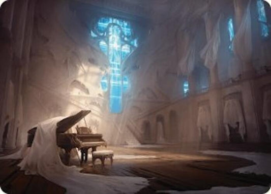 Plains Art Card [Art Series: Duskmourn: House of Horror] 29