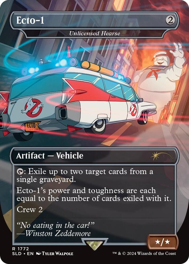 Ecto-1 - Unlicensed Hearse [Secret Lair Drop Series] 1772