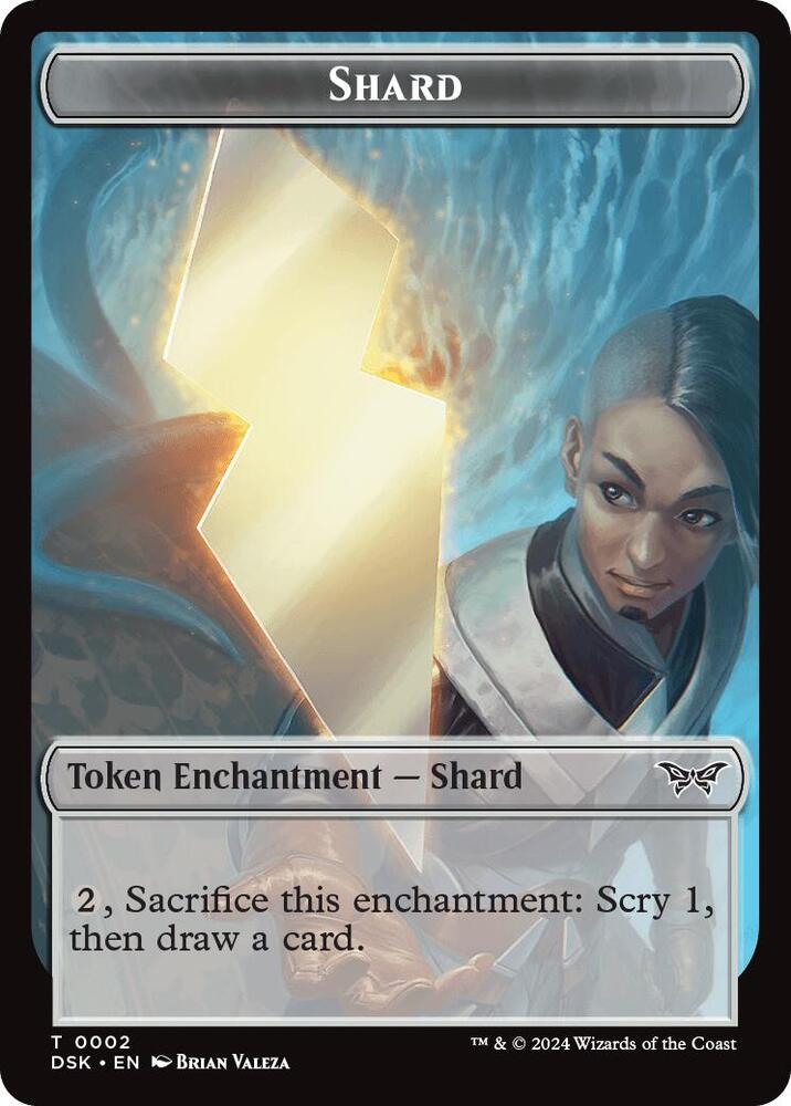 Shard // Manifest Double-Sided Token [Duskmourn: House of Horror] 2 // 18