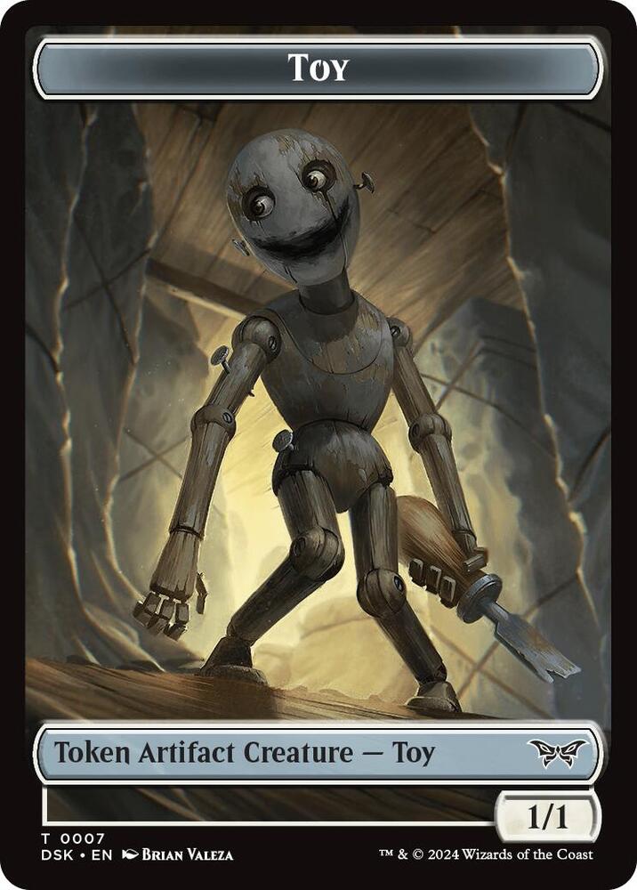 Toy // Manifest Double-Sided Token [Duskmourn: House of Horror] 7 // 18