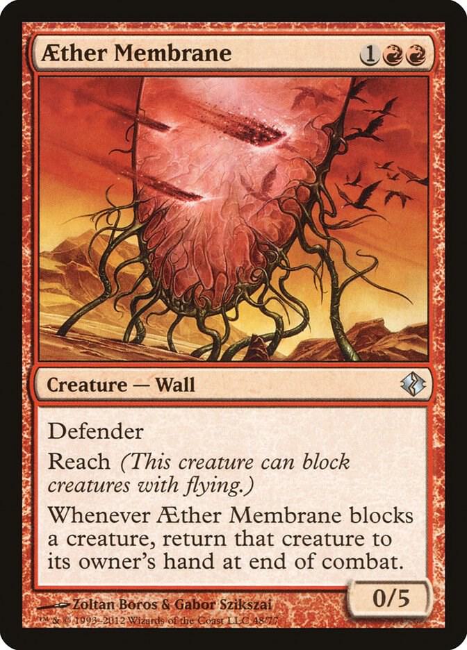 Aether Membrane [Duel Decks: Venser vs. Koth] 48