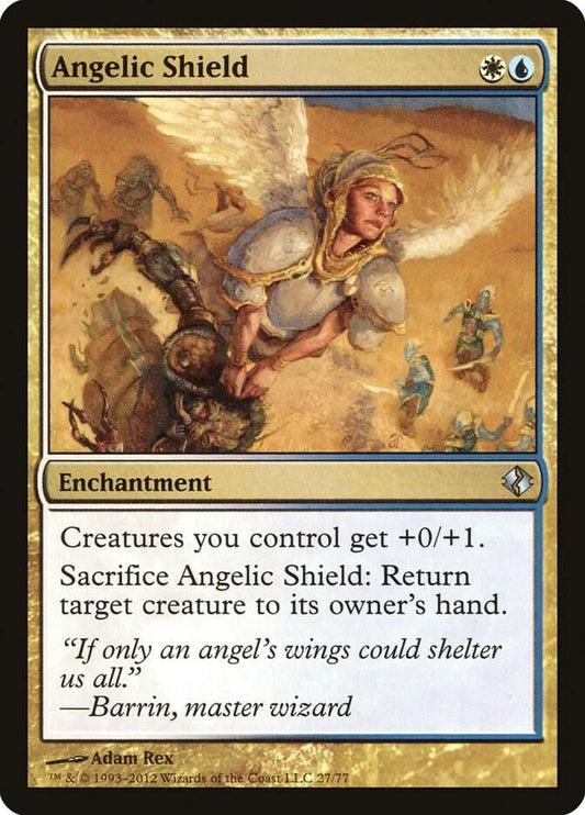 Angelic Shield [Duel Decks: Venser vs. Koth] 27