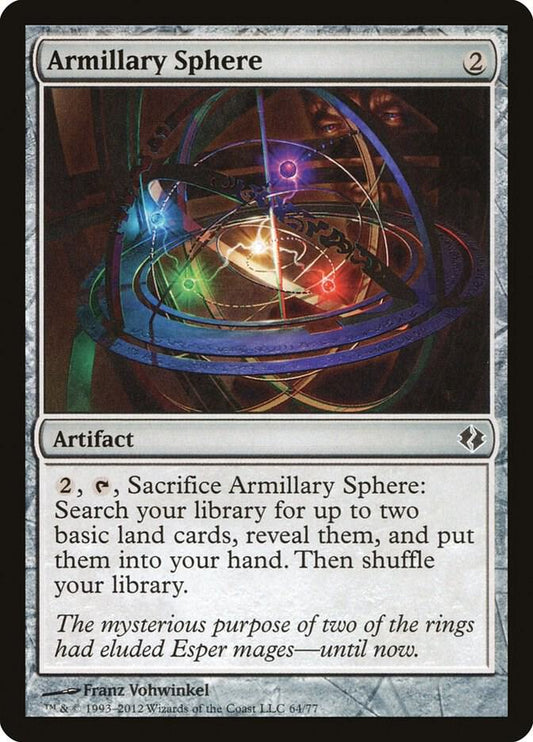 Armillary Sphere [Duel Decks: Venser vs. Koth] 64