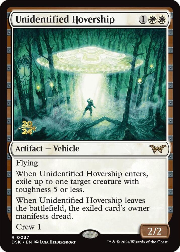 Unidentified Hovership [Prerelease Cards] 37