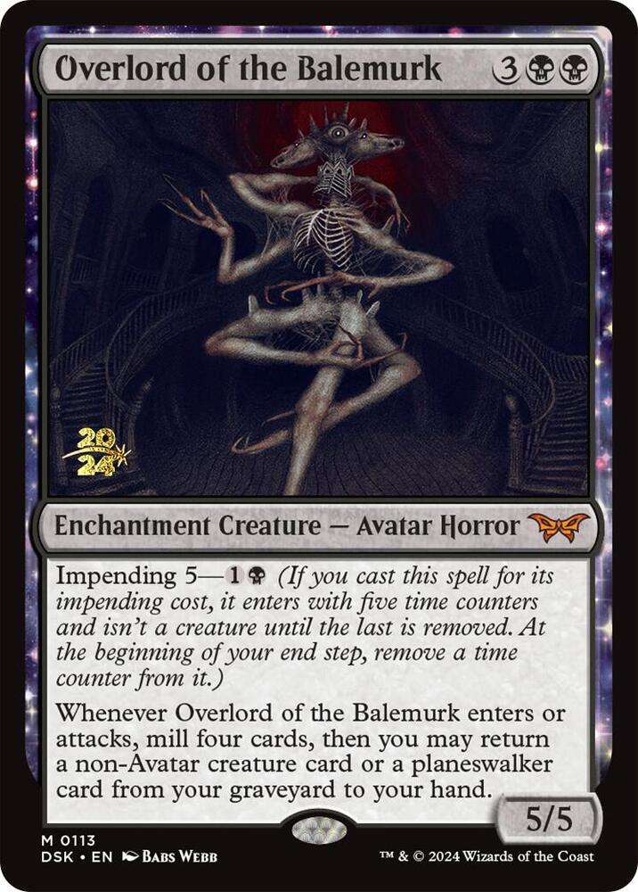 Overlord of the Balemurk [Prerelease Cards] 113