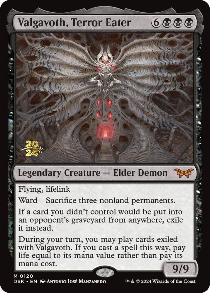 Valgavoth, Terror Eater [Prerelease Cards] 120