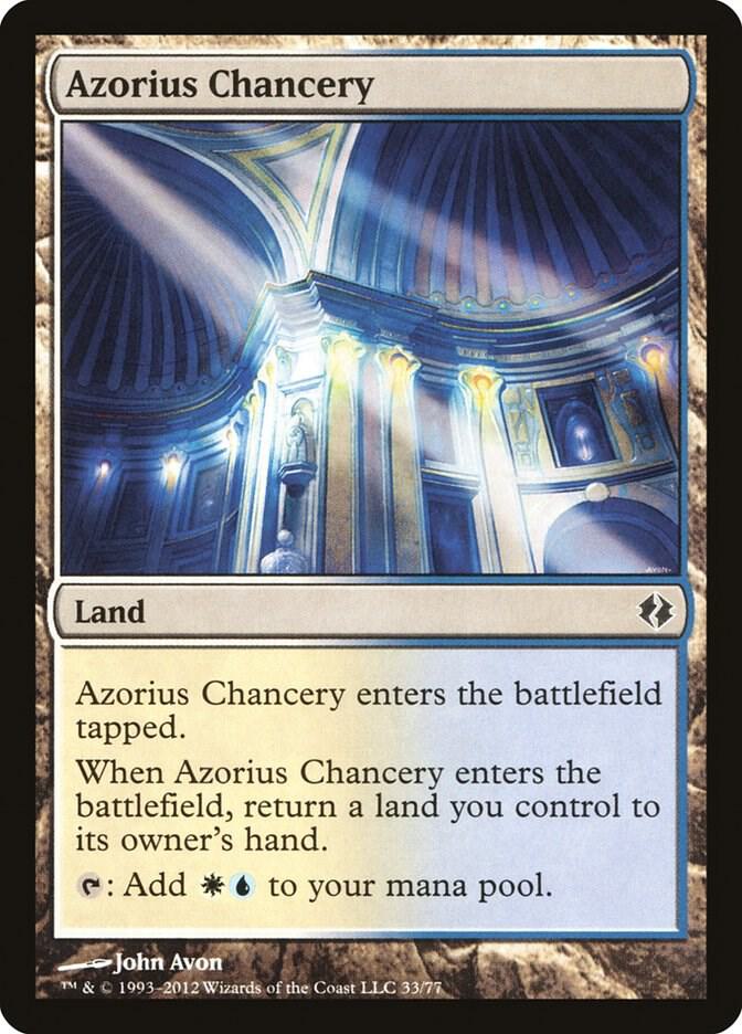 Azorius Chancery [Duel Decks: Venser vs. Koth] 33