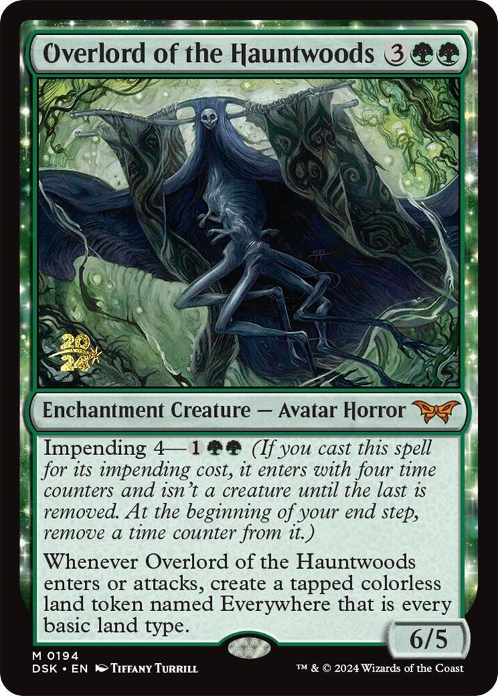 Overlord of the Hauntwoods [Prerelease Cards] 194