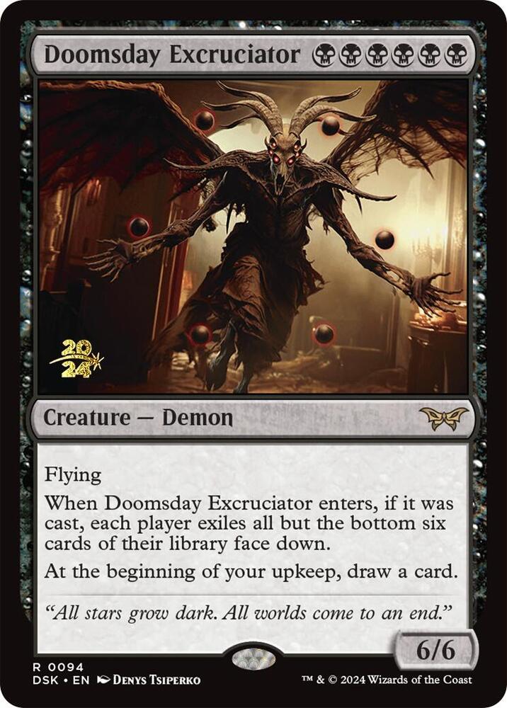 Doomsday Excruciator [Prerelease Cards] 94