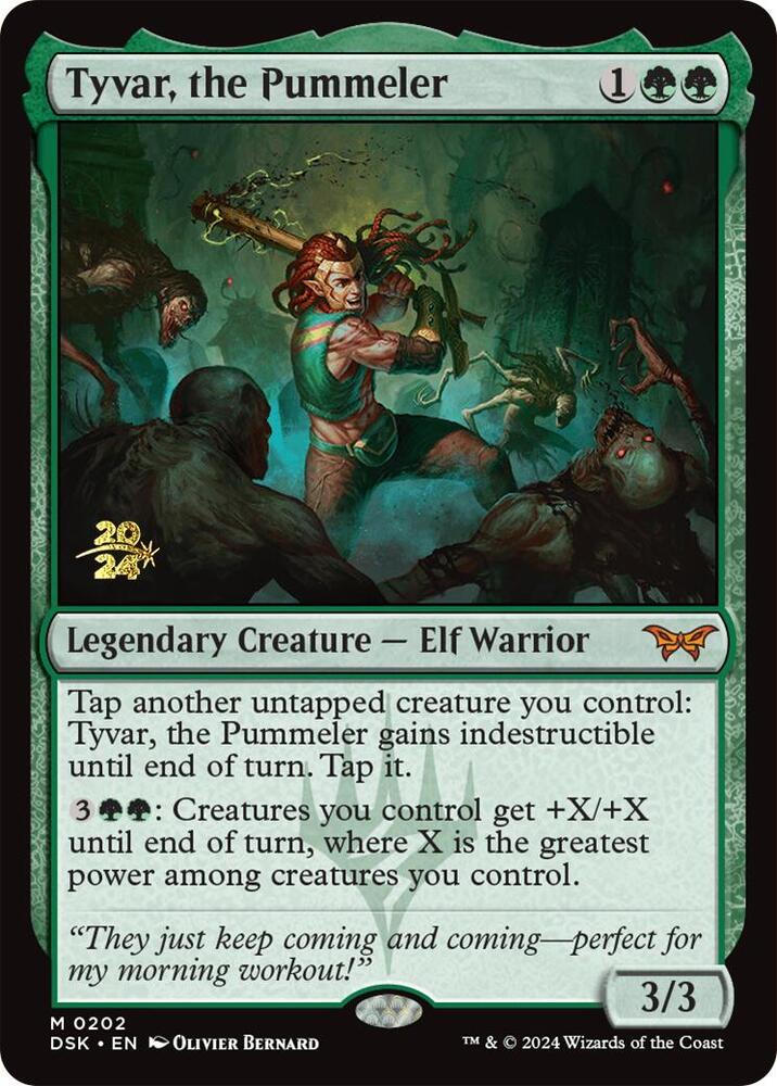 Tyvar, the Pummeler [Prerelease Cards] 202