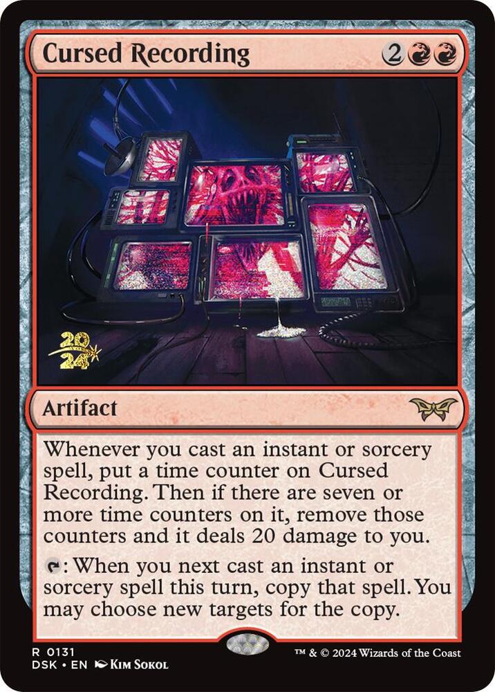 Cursed Recording (0131) [Prerelease Cards] 131