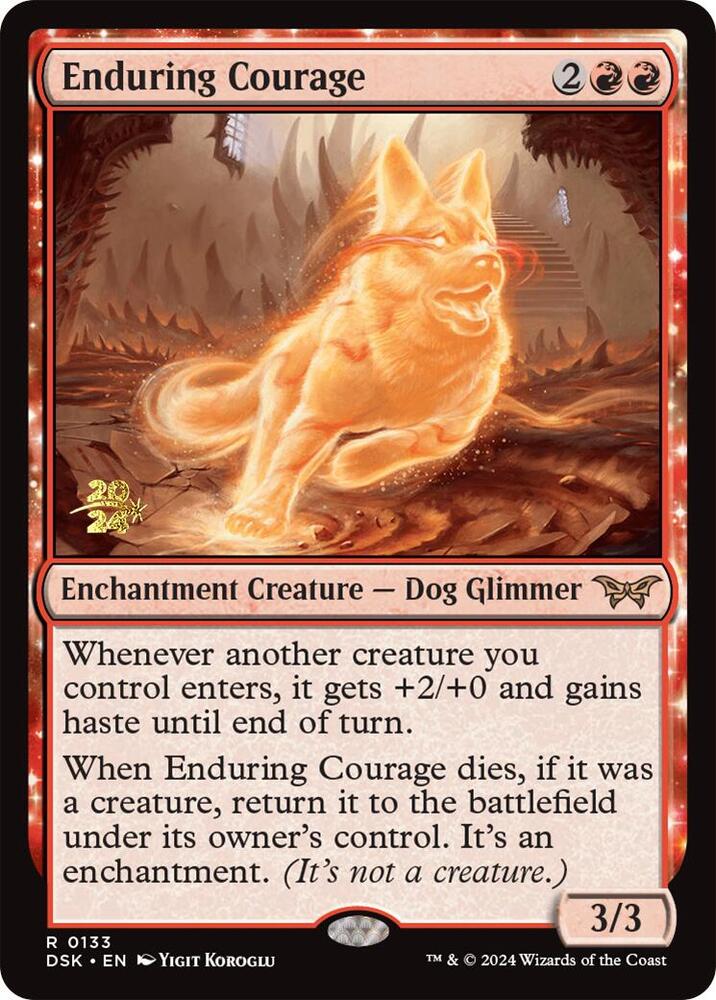 Enduring Courage [Prerelease Cards] 133