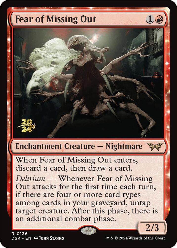 Fear of Missing Out [Prerelease Cards] 136