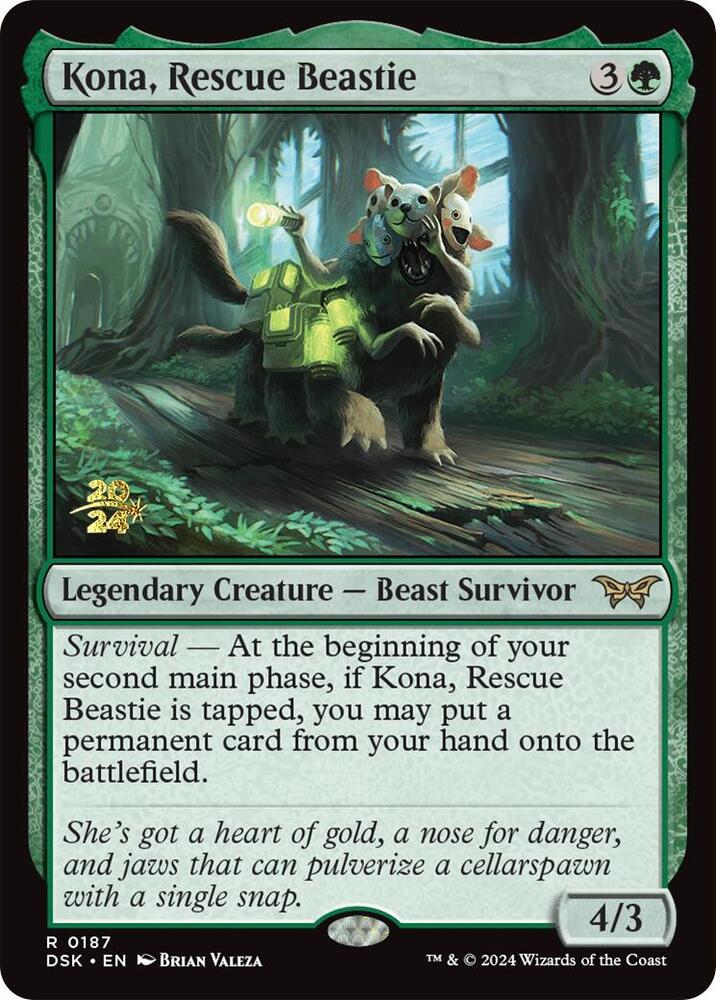 Kona, Rescue Beastie (0187) [Prerelease Cards] 187