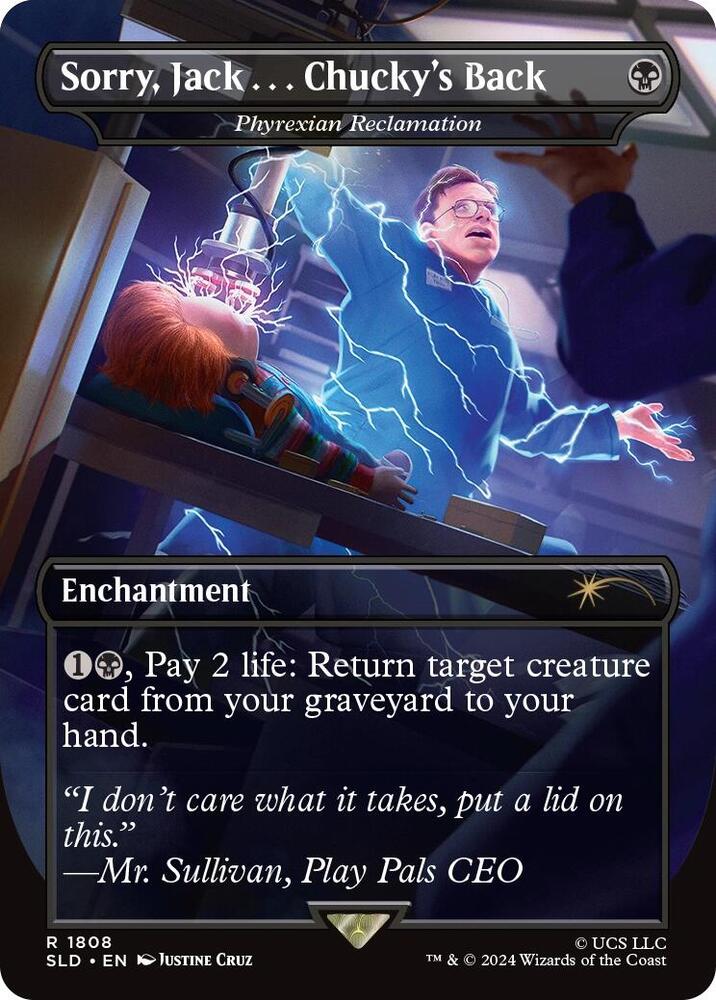 Sorry, Jack . . . Chucky's Back - Phyrexian Reclamation [Secret Lair Drop Series] 1808