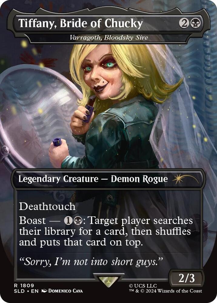 Tiffany, Bride of Chucky - Varragoth, Bloodsky Sire [Secret Lair Drop Series] 1809