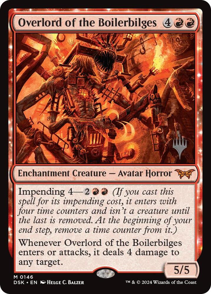 Overlord of the Boilerbilges [Promo Pack: Duskmourn: House of Horror] 146