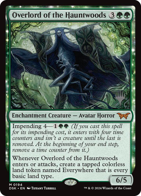 Overlord of the Hauntwoods [Promo Pack: Duskmourn: House of Horror] 194