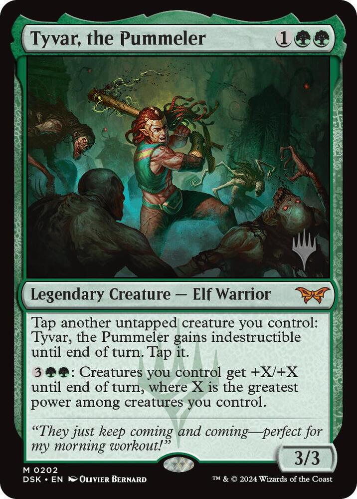 Tyvar, the Pummeler [Promo Pack: Duskmourn: House of Horror] 202