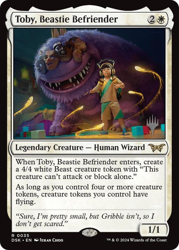 Toby, Beastie Befriender [Promo Pack: Duskmourn: House of Horror] 35