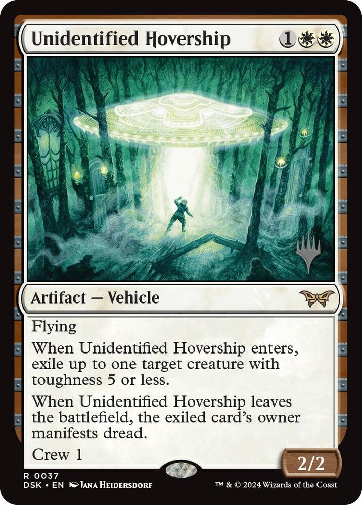 Unidentified Hovership [Promo Pack: Duskmourn: House of Horror] 37