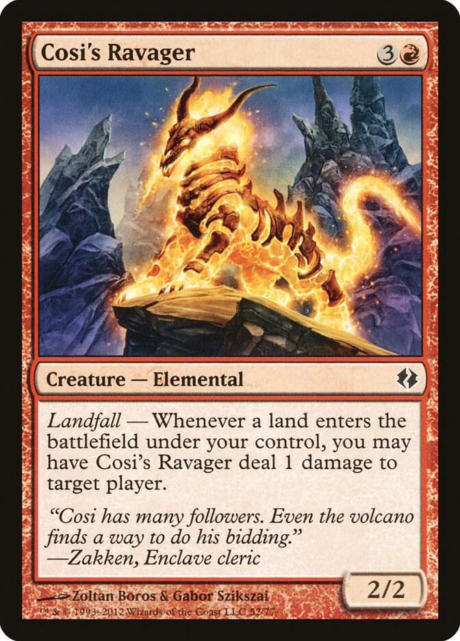 Cosi's Ravager [Duel Decks: Venser vs. Koth] 52