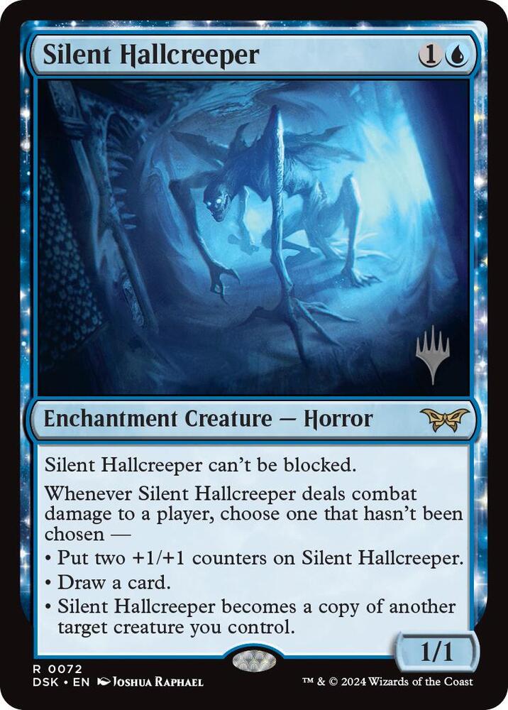 Silent Hallcreeper [Promo Pack: Duskmourn: House of Horror] 72
