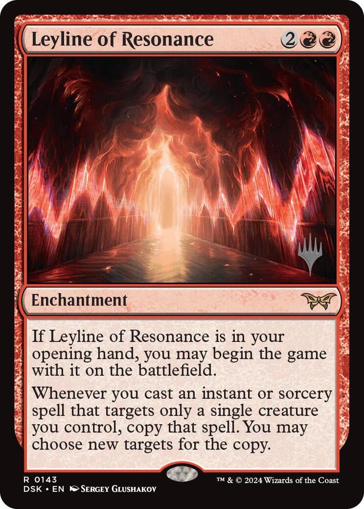 Leyline of Resonance [Promo Pack: Duskmourn: House of Horror] 143