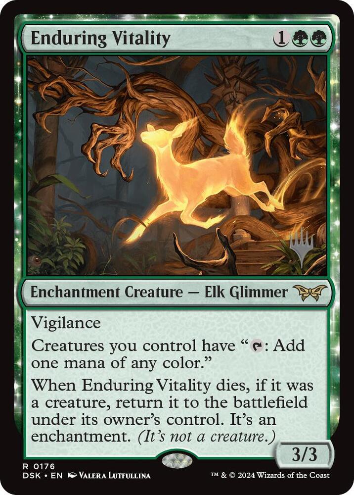 Enduring Vitality [Promo Pack: Duskmourn: House of Horror] 176
