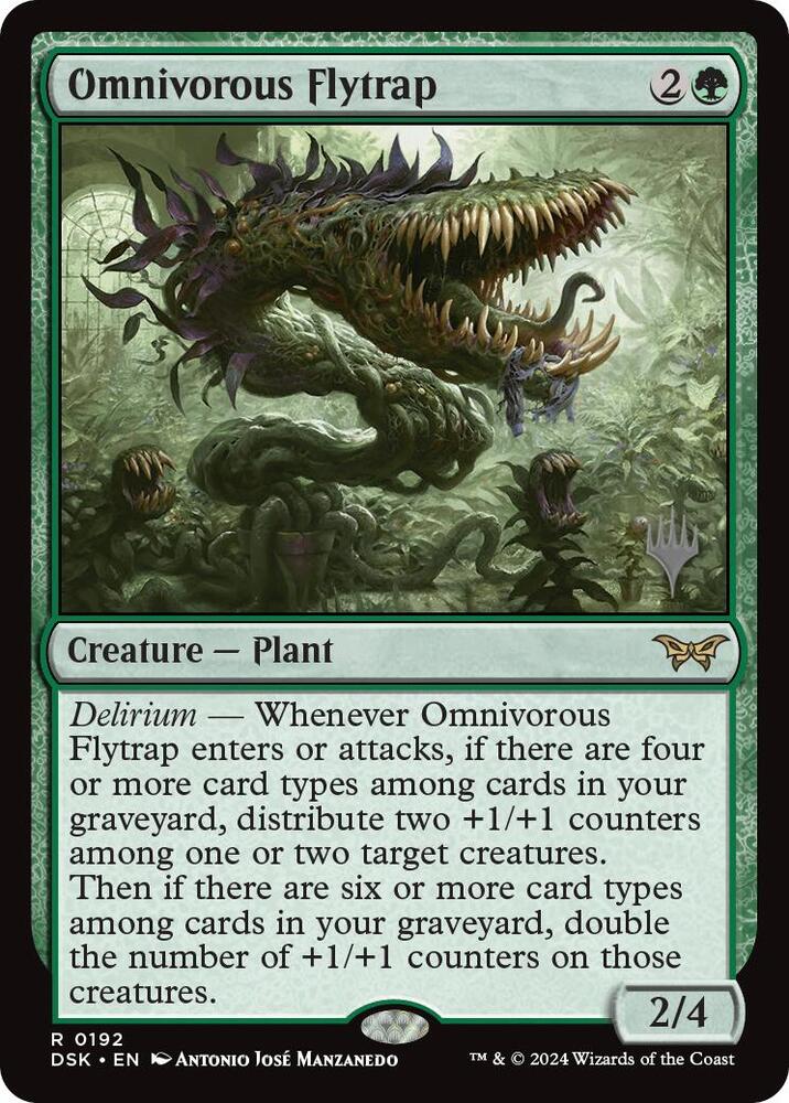 Omnivorous Flytrap [Promo Pack: Duskmourn: House of Horror] 192