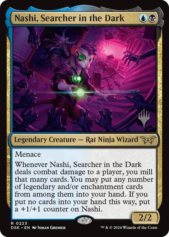 Nashi, Searcher in the Dark [Promo Pack: Duskmourn: House of Horror] 223