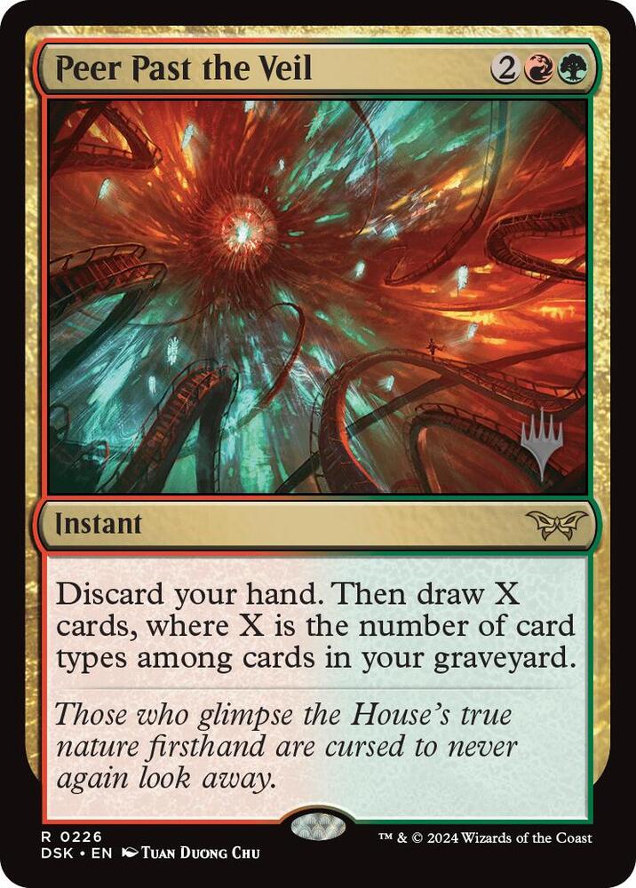 Peer Past the Veil [Promo Pack: Duskmourn: House of Horror] 226