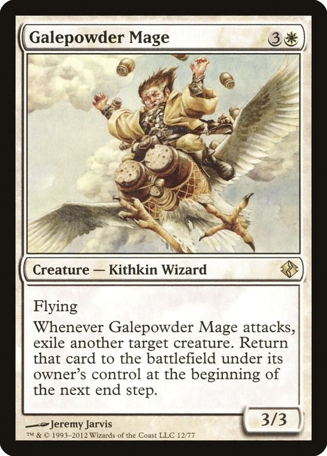 Galepowder Mage [Duel Decks: Venser vs. Koth] 12