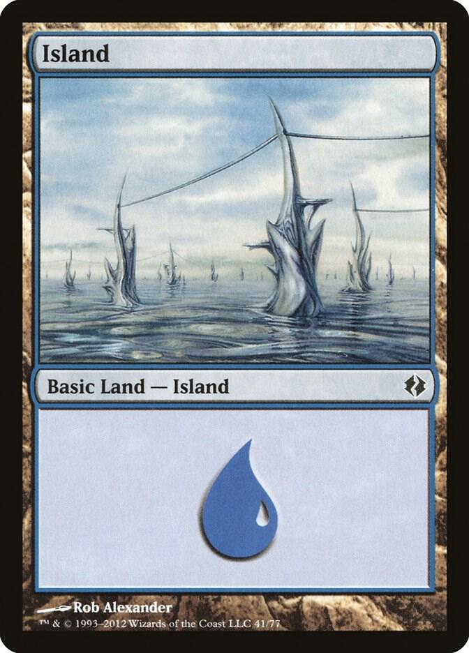 Island (41) [Duel Decks: Venser vs. Koth] 41