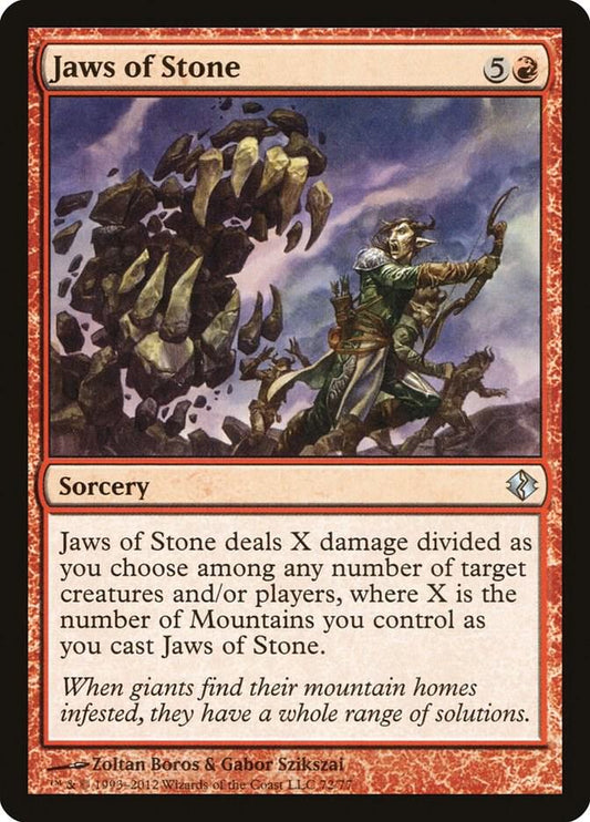 Jaws of Stone [Duel Decks: Venser vs. Koth] 72