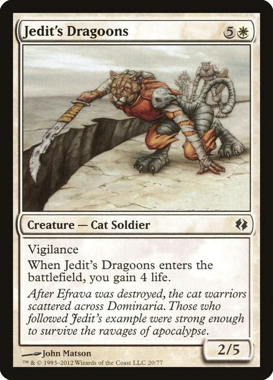 Jedit's Dragoons [Duel Decks: Venser vs. Koth] 20