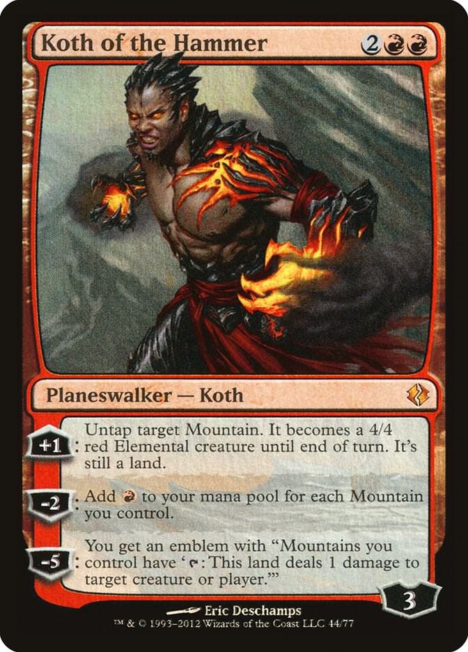 Koth of the Hammer [Duel Decks: Venser vs. Koth] 44