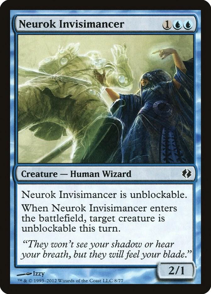 Neurok Invisimancer [Duel Decks: Venser vs. Koth] 8