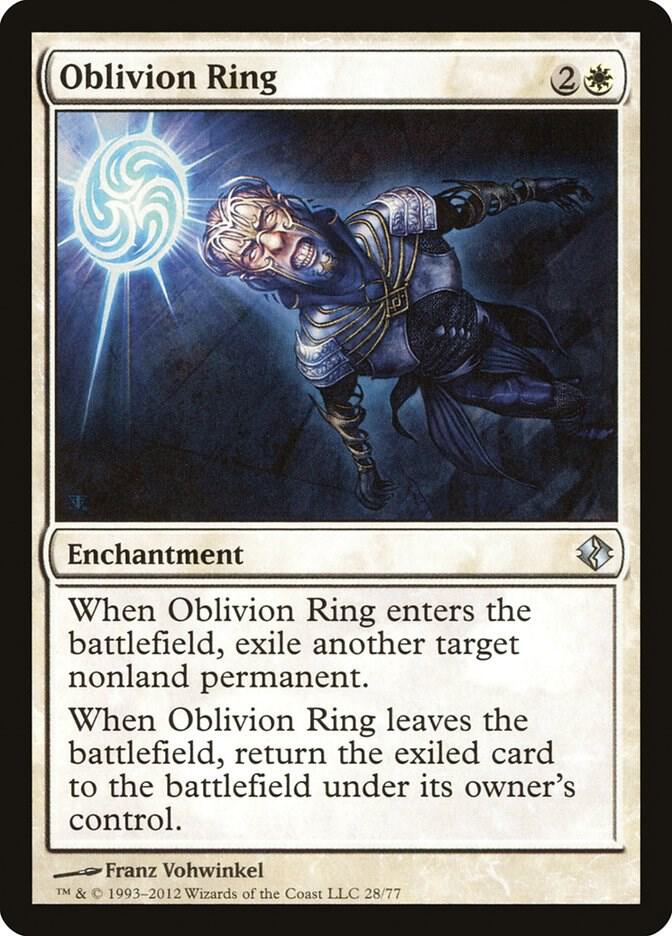 Oblivion Ring [Duel Decks: Venser vs. Koth] 28