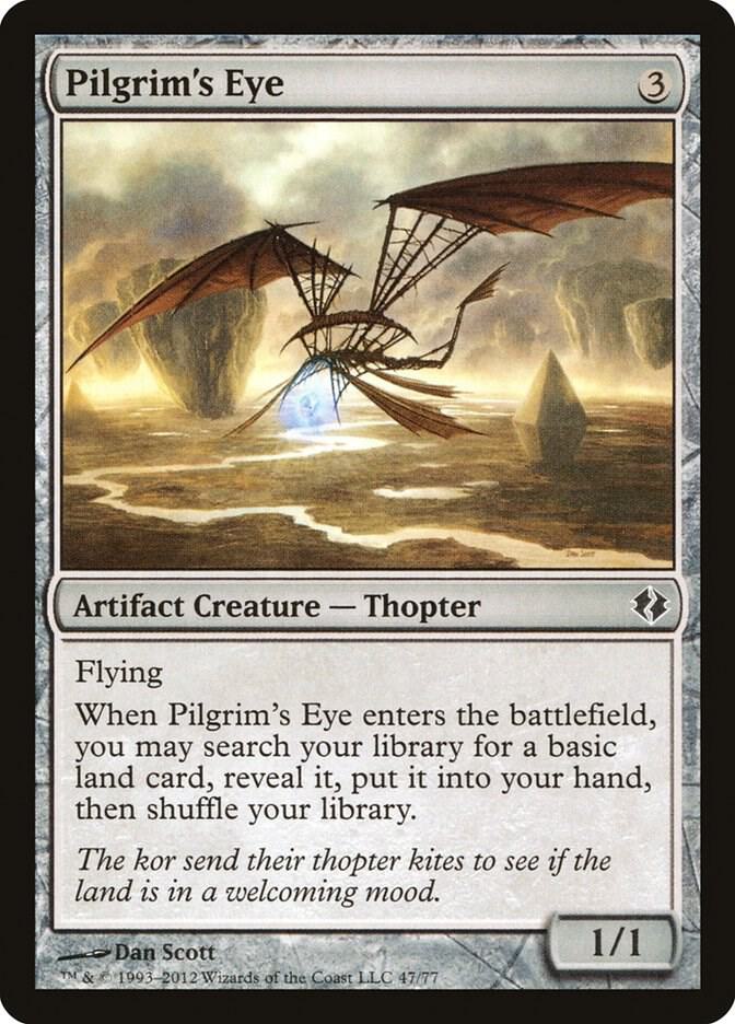 Pilgrim's Eye [Duel Decks: Venser vs. Koth] 47