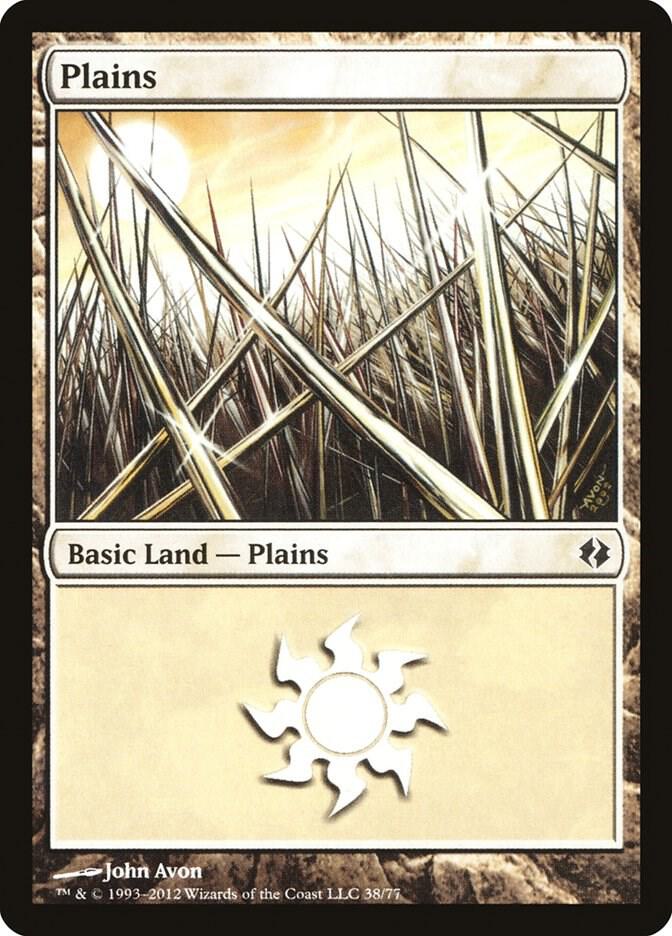 Plains (38) [Duel Decks: Venser vs. Koth] 38