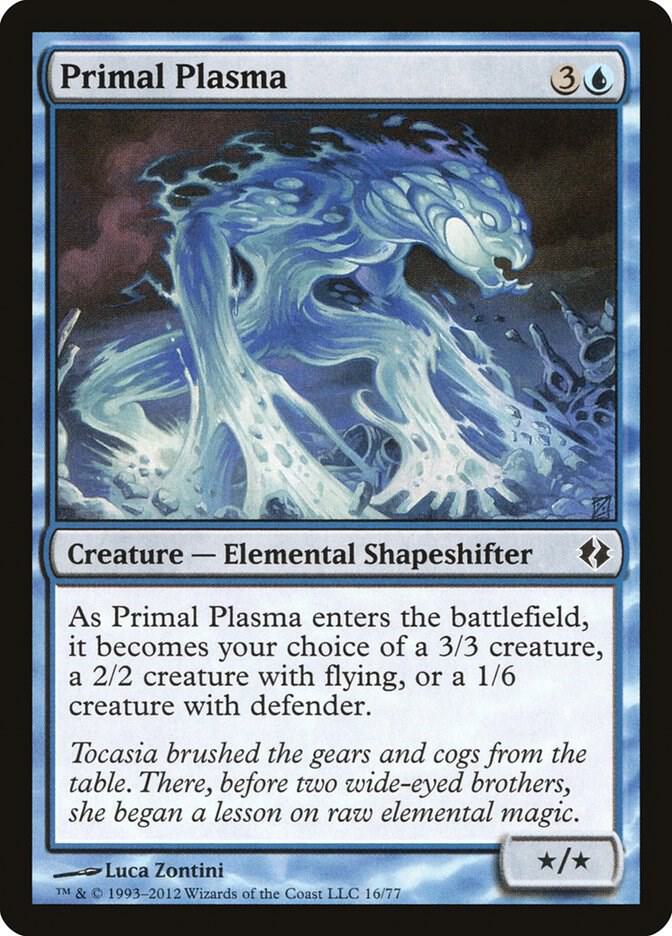 Primal Plasma [Duel Decks: Venser vs. Koth] 16